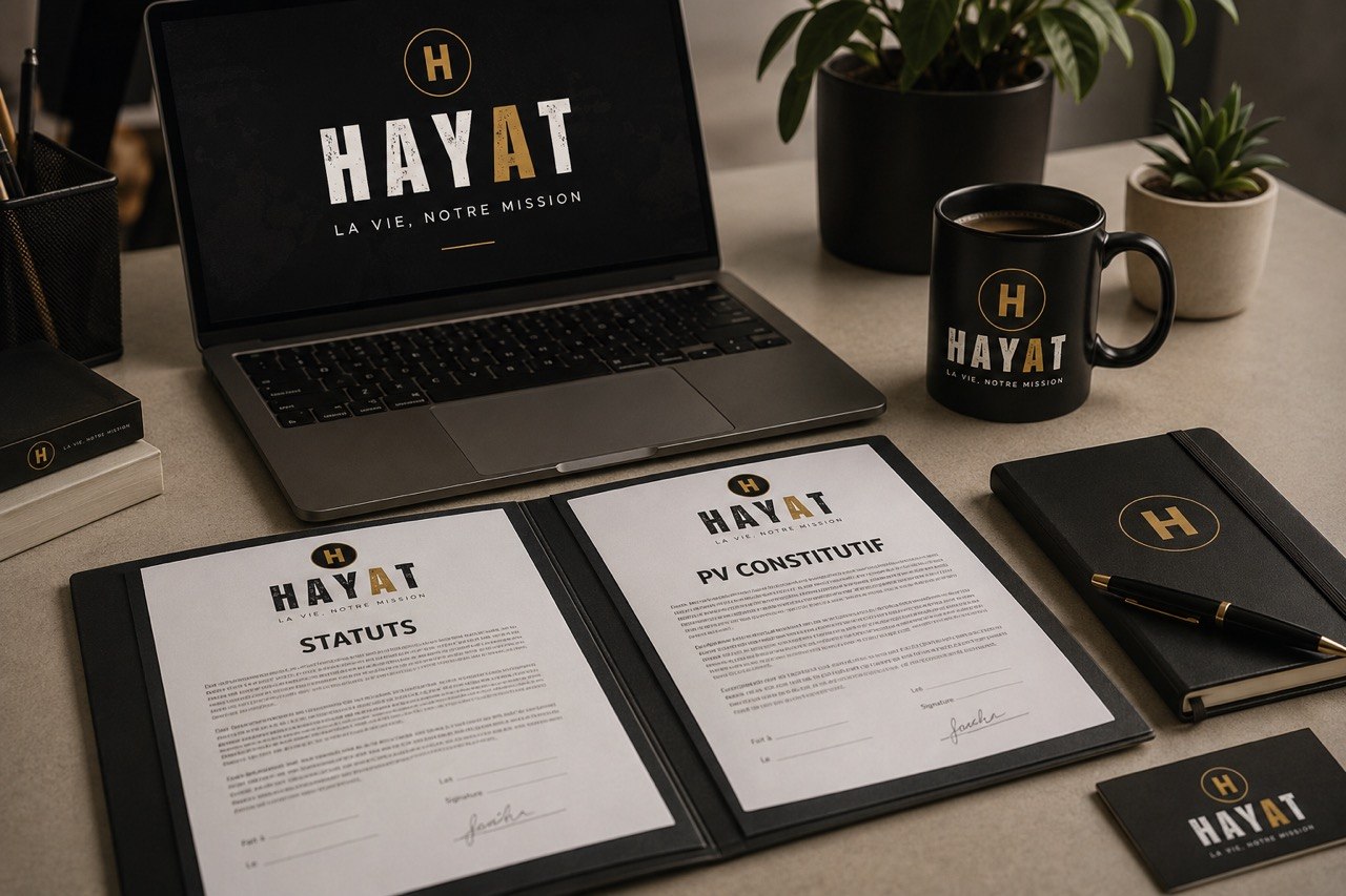 Signature des statuts de HAYAT