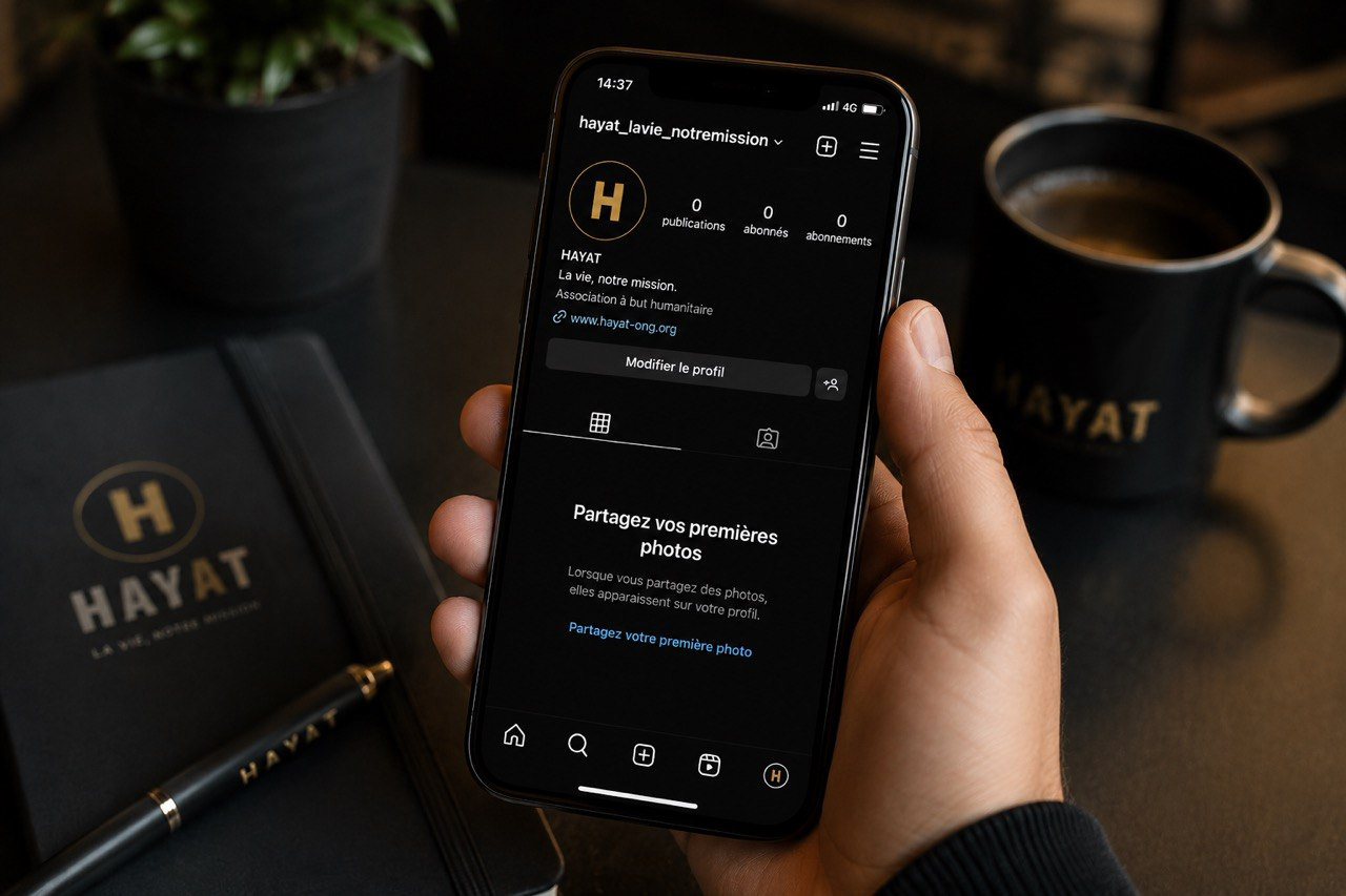 Lancement du compte Instagram HAYAT