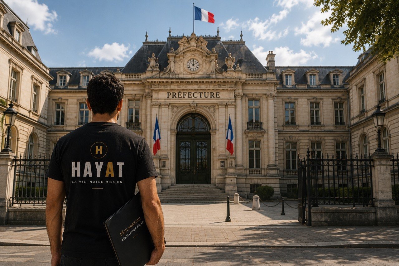 Déclaration de l'association HAYAT en préfecture
